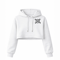 Ladies NRB Compass Left Chest Cropped Hoodie