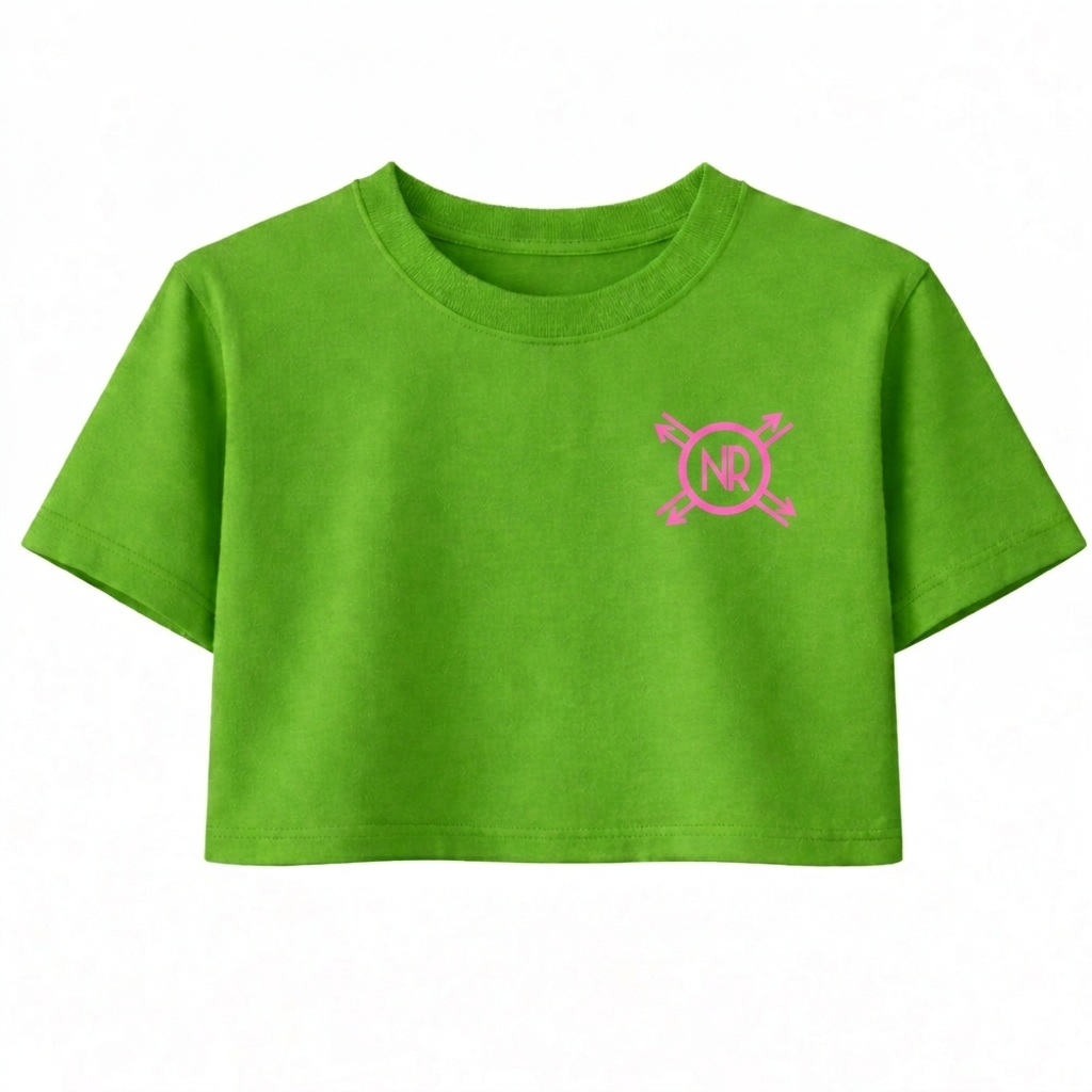 Ladies NRB Compass Left Chest Crop