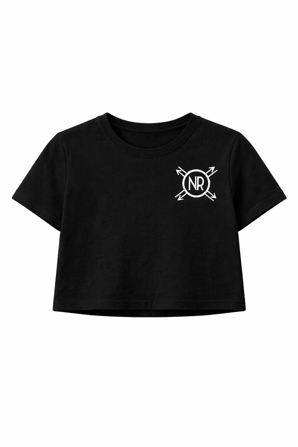 Ladies NRB Compass Left Chest Crop