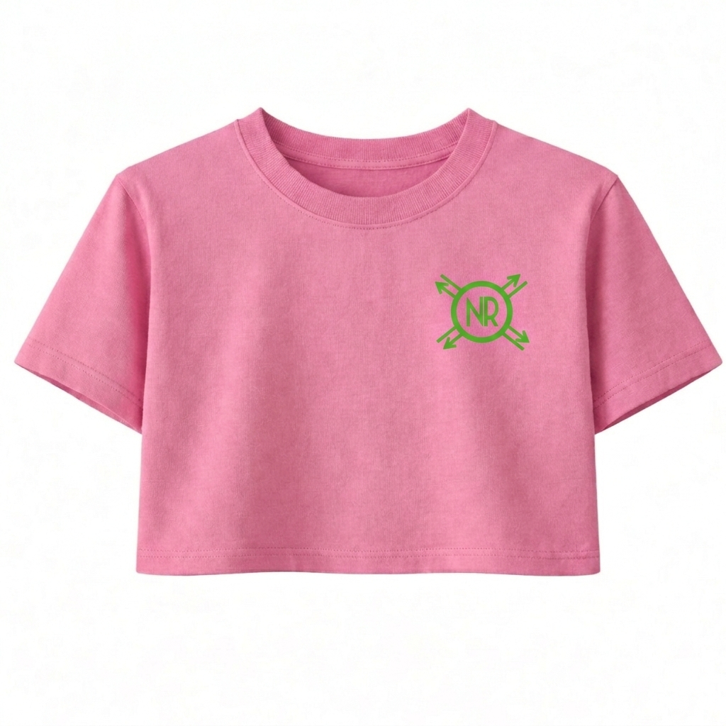 Ladies NRB Compass Left Chest Crop