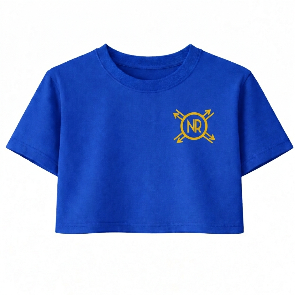 Ladies NRB Compass Left Chest Crop