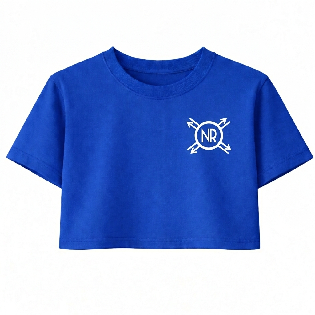 Ladies NRB Compass Left Chest Crop