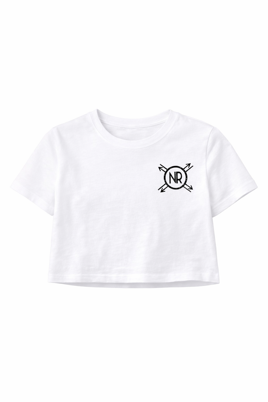 Ladies NRB Compass Left Chest Crop