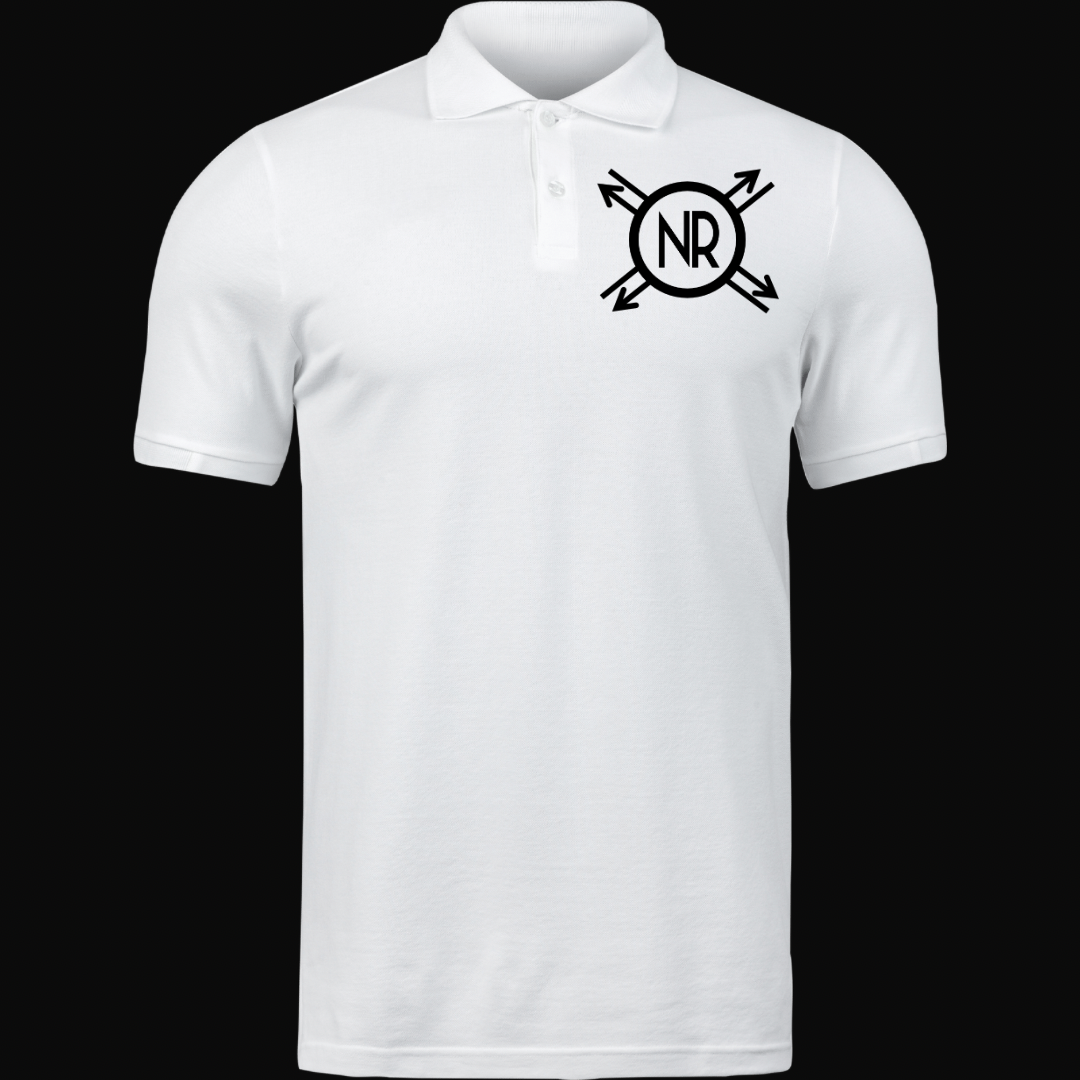 Men's NRB Compass Left Chest Raised Stich Polo
